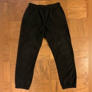 Wax London Ripstop Cotton Joggers - Black - 32”